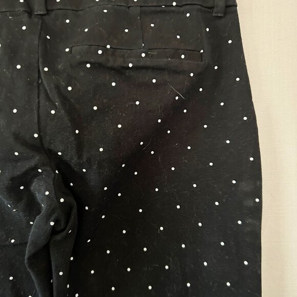 Old Navy Pixie Pants in Black with White Dots - Picture 5 of 8